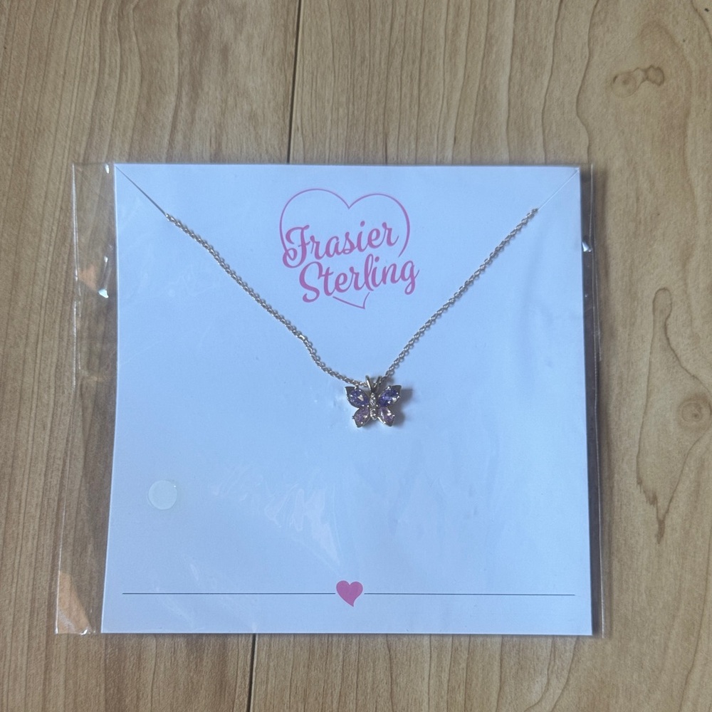 FRASIER STERLING BUTTERFLY NECKLACE